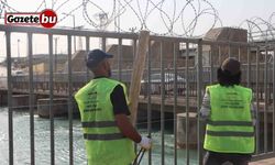 Şanlıurfa’da sulama kanalında can güvenliği için tel örgü önlemi