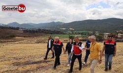 Yangın bölgesinde çalışamalar devam ediyor