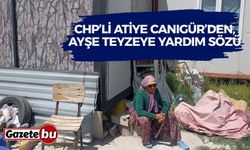 CHP’li Atiye Canıgür’den, Ayşe Teyzeye Yardım Sözü