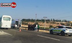 Tavşanlı’da takla atan otomobildeki 2 kişi yaralandı