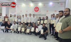 Hatay’da müftülük personeline başarı belgesi verildi