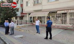 Ankara’da kolonları kırılan bina tahliye edildi