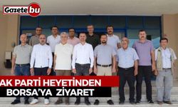 AK Parti Heyetinden Borsa’ya  Ziyaret