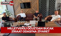 Milletvekili Oğuz’dan Bucak Ziraat Odası’na Ziyaret
