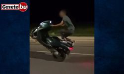 Motosiklet üzerinde tehlikeli harekete 59 bin TL ceza
