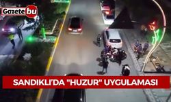 Sandıklı’da "Huzur" uygulaması