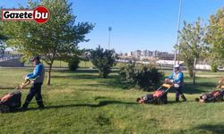 Adıyaman’da park ve bahçe bakımları devam ediyor
