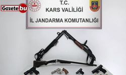 Kars’ta jandarmadan silah operasyonu