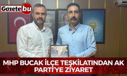 MHP Bucak İlçe Teşkilatından AK Parti’ye Ziyaret