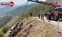 Adana’da 5 kişiye mezar alan otomobil uçurumdan çıkarıldı