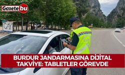 Burdur Jandarmasına Dijital Takviye: Tabletler Görevde
