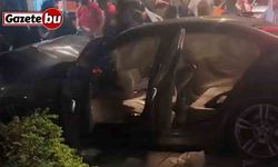 Otomobil park halindeki cipe çarptı: 1 yaralı