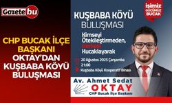 CHP BUCAK İLÇE TEŞKİLATI KUŞBABA KÖYÜ BULUŞMASI