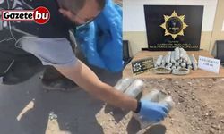 Motosikletle uyuşturucu kuryeliği yapan şahıstan 6 kilo esrar çıktı