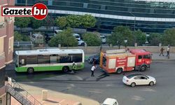 Batman’da seyir halindeki belediye otobüsünde yangın paniği