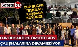CHP Bucak İlçe örgütü köy çalışmalarına devam ediyor