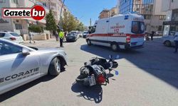 Karaman’da otomobille motosiklet çarpıştı: 1 yaralı