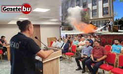 İl Müftülüğü’nde afet ve yangın farkındalık eğitimi