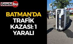 Batman’da trafik kazası: 1 yaralı
