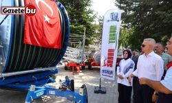 Karaman’da çiftçilere makine desteği
