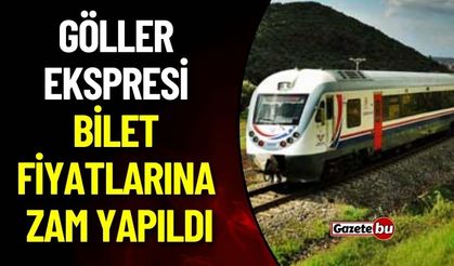 Göller Ekspresi Zamlandı: İşte 2023 Yeni Fiyatlar
