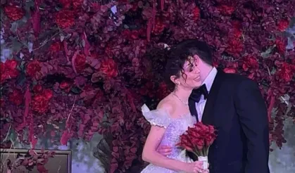 Ünlü Çift Mert Özlenir ve Nazlı Selin Şengel Evlendi! İşte Düğünden Görüntüler