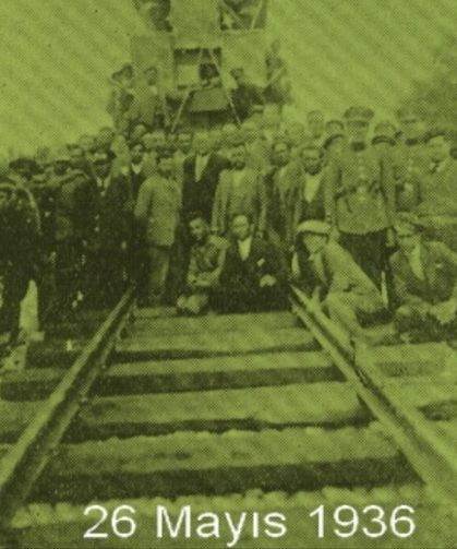 Burdur’a Trenin İlk Gelişi