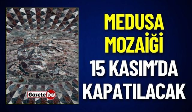 Kibyra ‘nın Gözbebeği “Medusa Mozaiği” Kış İçin Kapatılacak