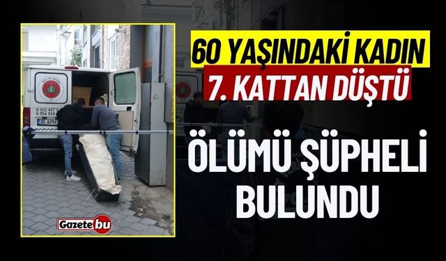 Şüpheli Ölüm, Yaşlı Kadın 7. Kattan Düştü