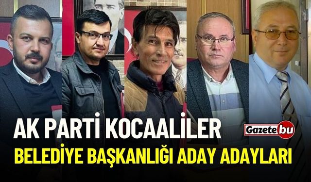 AK Parti Kocaaliler Belediye Başkanlığı Aday Adayları Belli Oldu