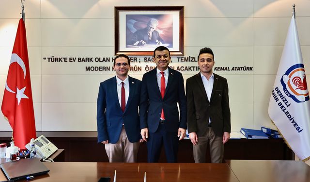 Başkan Çavuşoğlu, Denizli’nin en genç meclis üyelerini ağırladı