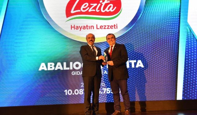 Anadolu'nun en büyük firmalarından olan Lezita'ya ödül