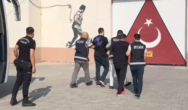 Mersin Tarsus'ta suç şebekesi çökertildi: 3 tutuklama