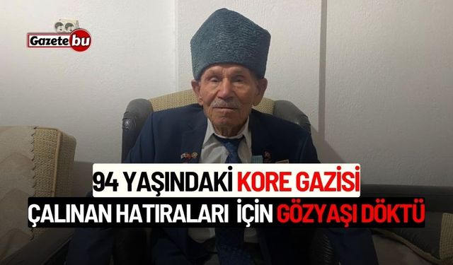 94 Yaşındaki Kore Gazisi, Çalınan Hatıraları İçin Gözyaşı Döktü