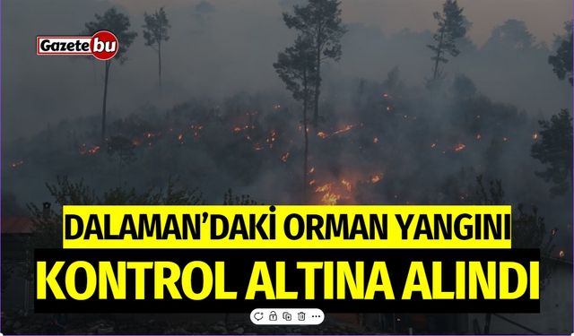 Dalaman'daki Orman Yangını Kontrol Altına Alındı