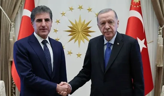 Cumhurbaşkanı Erdoğan, Barzani'yi kabul etti