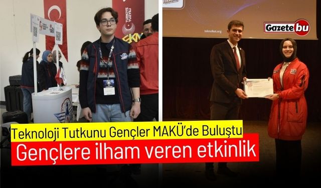 Teknoloji Tutkunu Gençler MAKÜ’de Buluştu