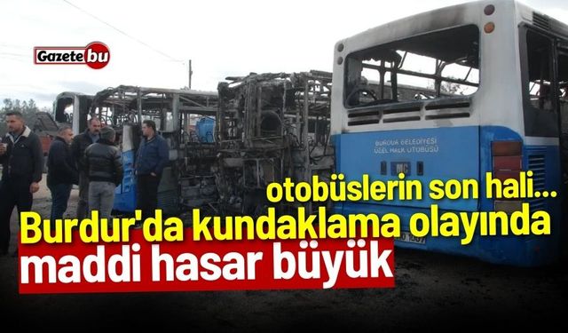 Burdur'da kundaklama olayında son durum