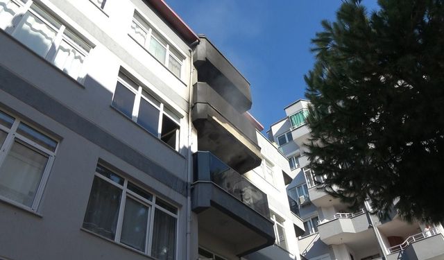 Alanya’da elektrikli sobadan çıkan yangın korkuttu