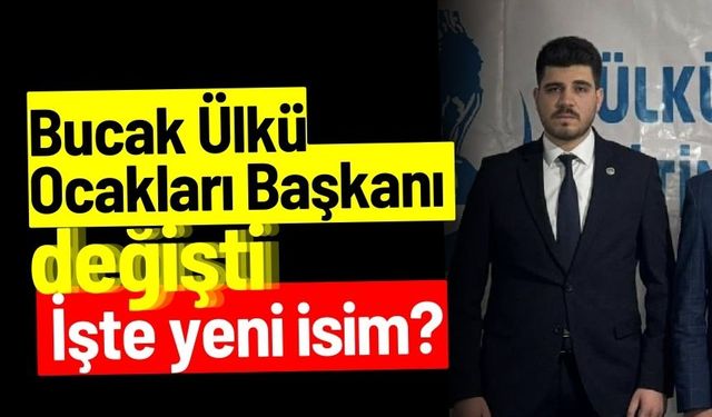 Bucak Ülkü Ocakları Başkanı değişti: İşte yeni isim