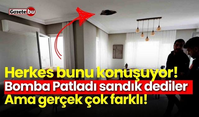 Herkes bunu konuşuyor! ‘Bomba Patladı sandık’ dediler, Ama gerçek çok farklı!