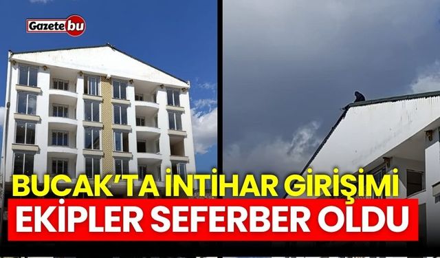 Bucak'ta intihar girişimi: 1 kişi canına kıymak istedi