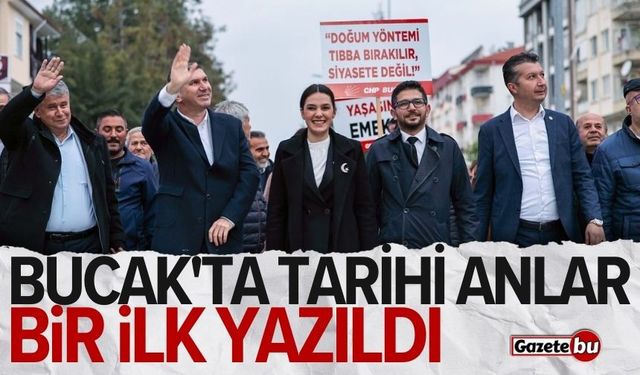 Bucak'ta tarihi anlar! Bir ilk yazıldı