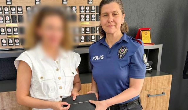 Isparta‘da kaybolan değerli takı polisin takibiyle bulundu