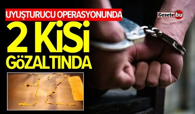 Binlerce Doz Uyuşturucu Ele Geçirildi: 2 Gözaltı