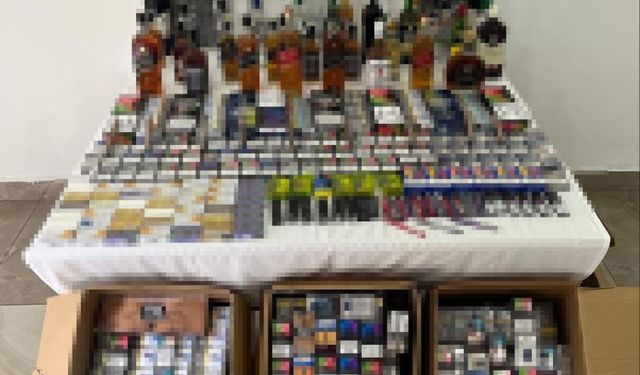 Manavgat’ta kaçak ürün operasyonu