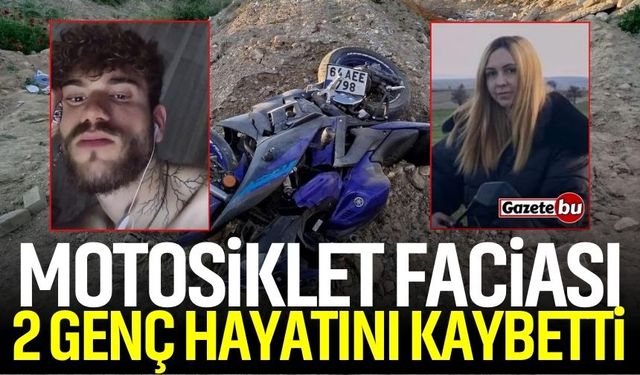 Motosiklet faciası: 2 genç hayatını kaybetti