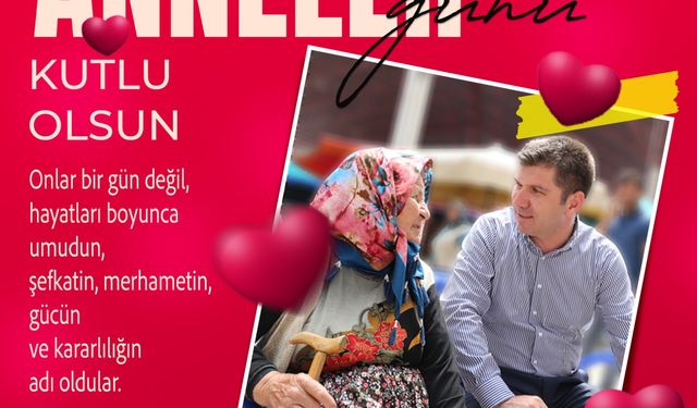 BURDUR BELEDİYESİ ANNELER GÜNÜ MESAJI
