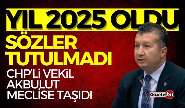 Yıl 2025 Oldu, Sözler Tutulmadı! Burdur'da Yıllardır Bekleniyor