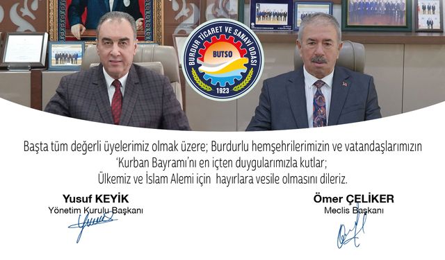 BUTSO KURBAN BAYRAMI KUTLAMA MESAJI